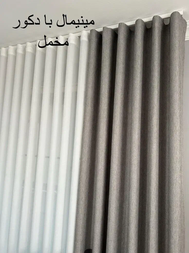 فروش ویژه بلک‌فرایدی۴ مدل پرده کامل + دوخت و نصب|پرده، رانر، رومیزی|اصفهان, شهشهان|دیوار