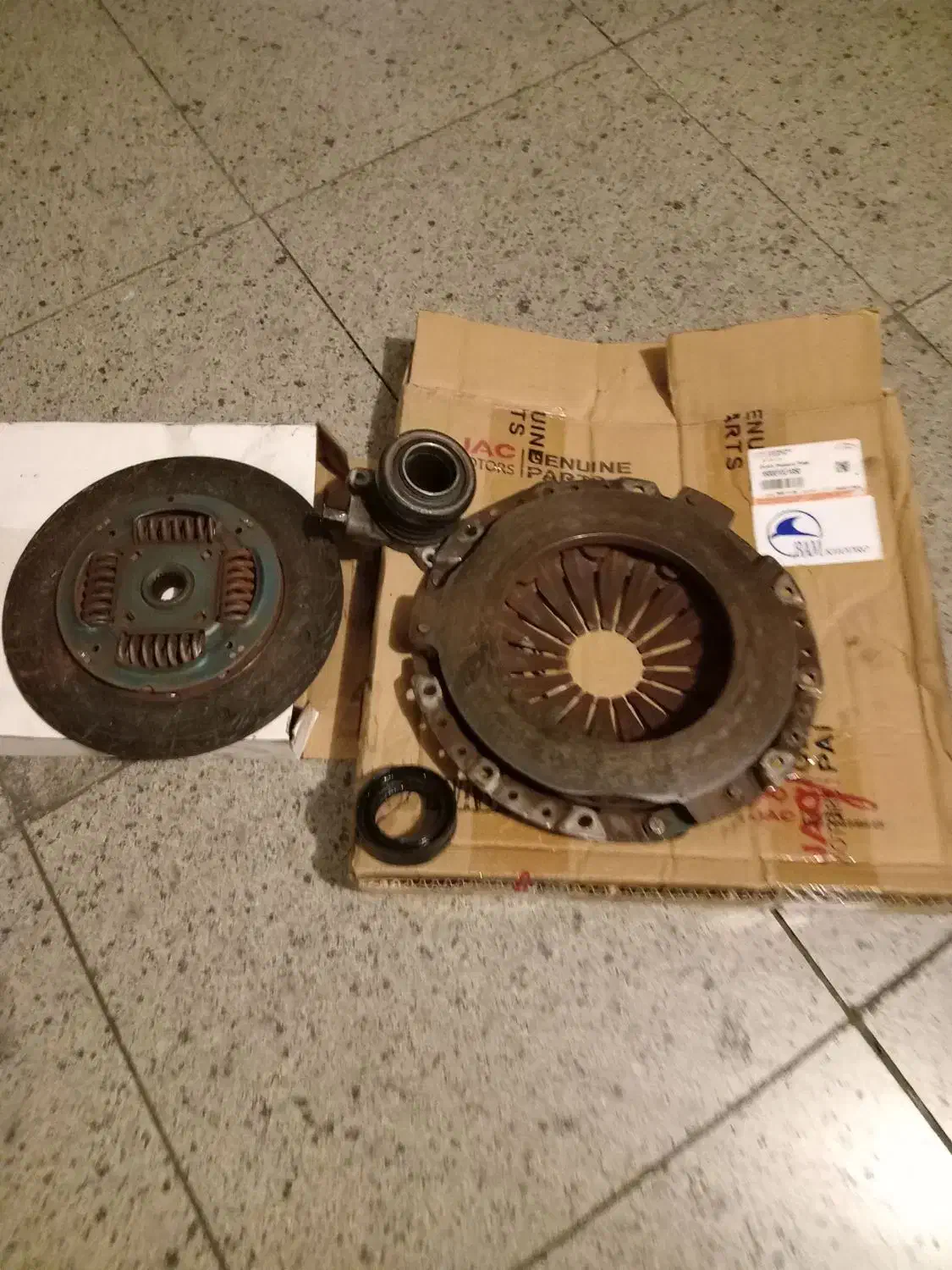 رادیاتور دیسک صفحه بلبرینگ کلاج شرکتی جک s5|قطعات یدکی و لوازم جانبی|تهران, سلسبیل شمالی|دیوار