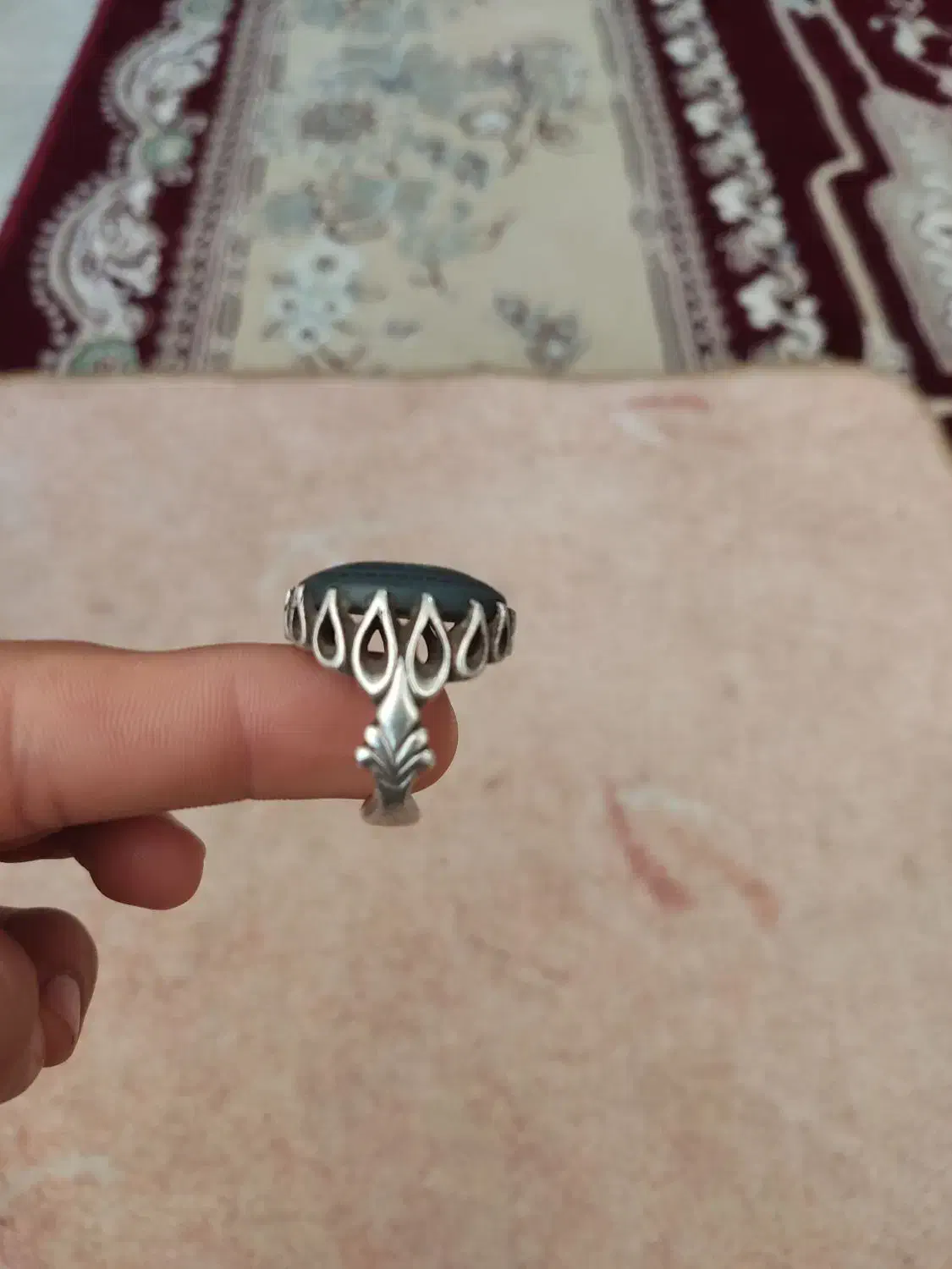 انگشتر نقره|کلکسیون اشیاء عتیقه|مرودشت, دولت آباد|دیوار