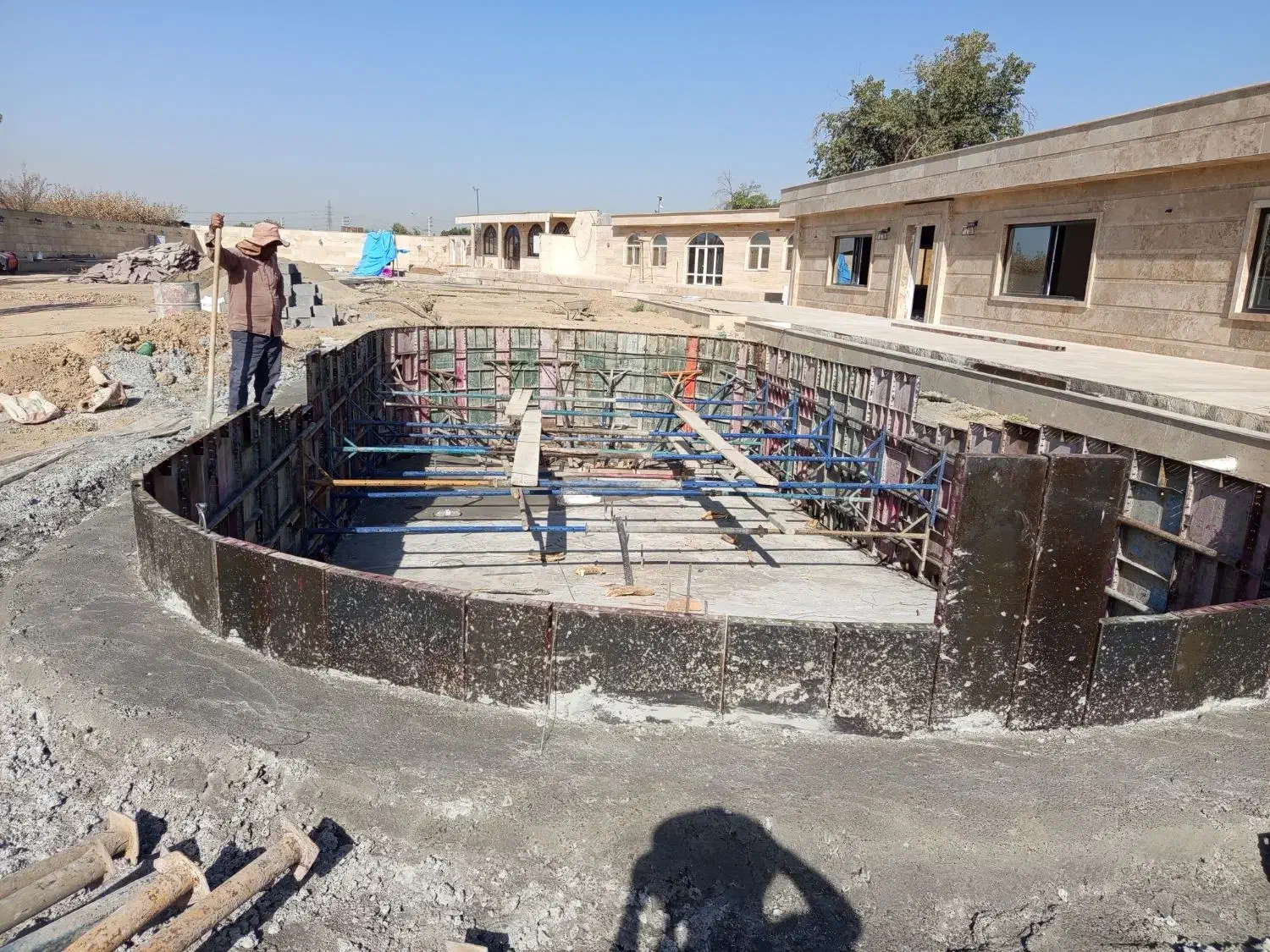 آرماتور بندی استخر ،ساخت استخر ،قالب بندی|خدمات پیشه و مهارت|شهریار, شهریار|دیوار