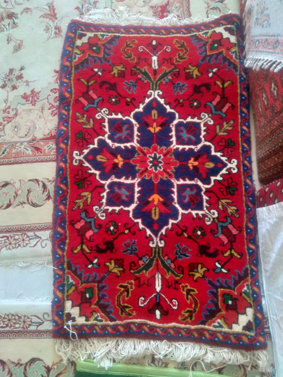 قالیچه دستباف هریس|گلیم، جاجیم، گبه|هریس, |دیوار