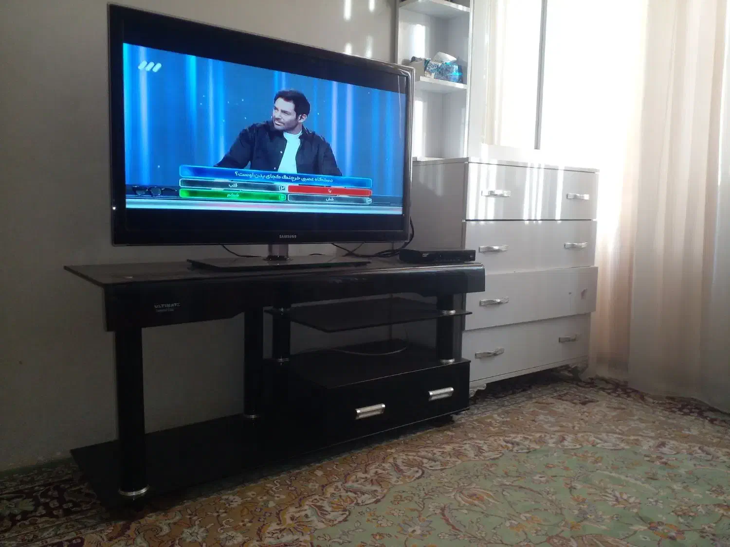 تلویزیون ال ای دی ۴۰ اینچ سامسونگ اسمارت|تلویزیون و پروژکتور|سبزوار, پاسداران|دیوار