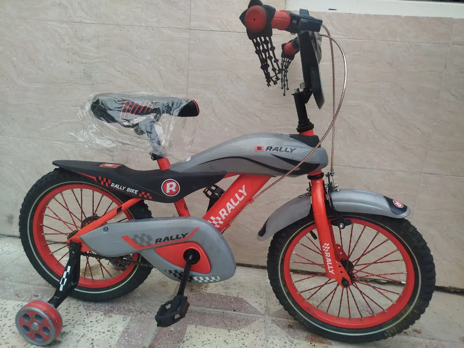 دوچرخه 16موتوری صفر تو کارتون|دوچرخه، اسکیت، اسکوتر|خورموج, |دیوار