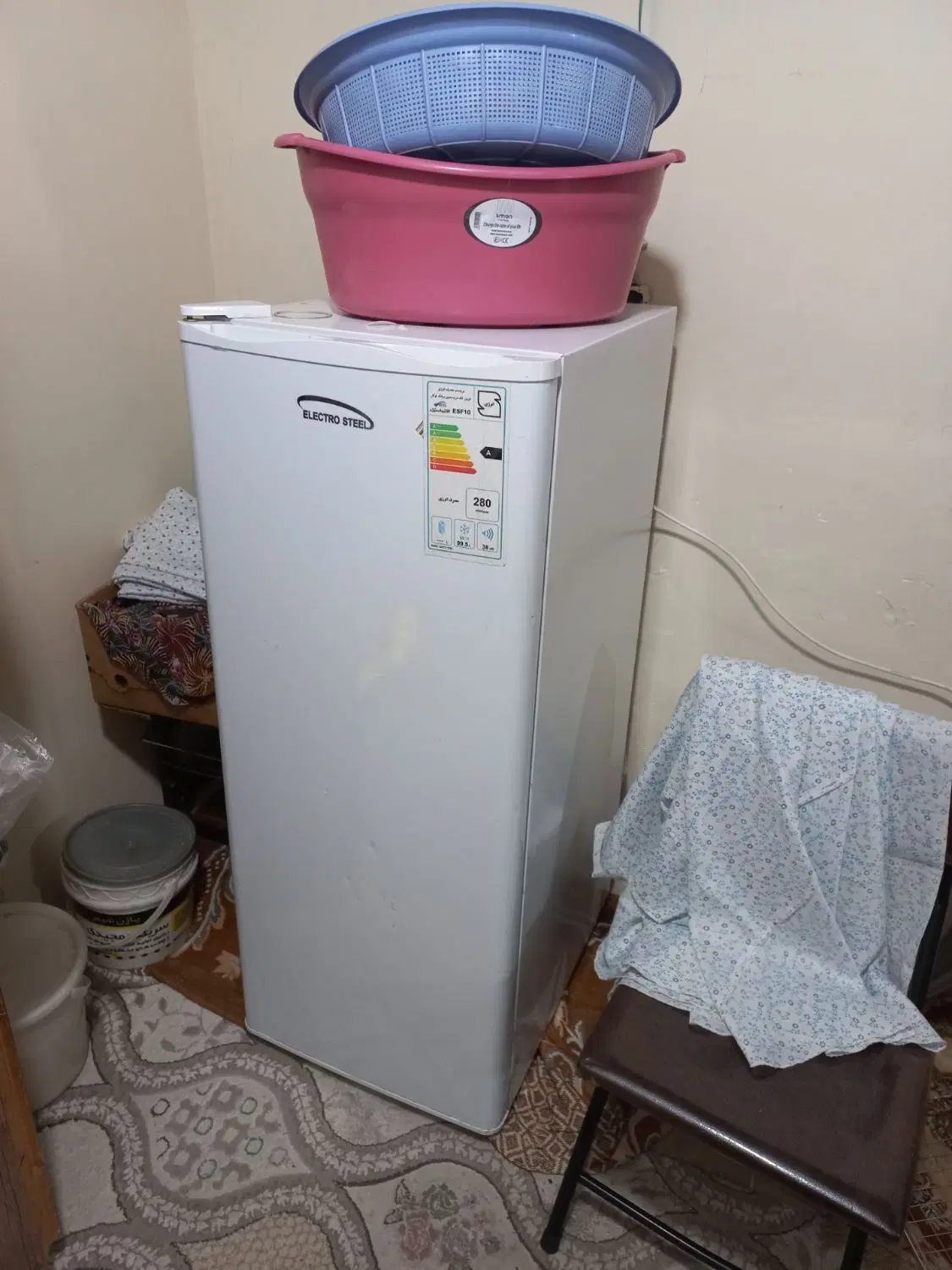 فریزر تک کوچک مینی پنج ۵کشو ۱۰فوت الکترو استیل|یخچال و فریزر|تهران, والفجر (افسریه)|دیوار