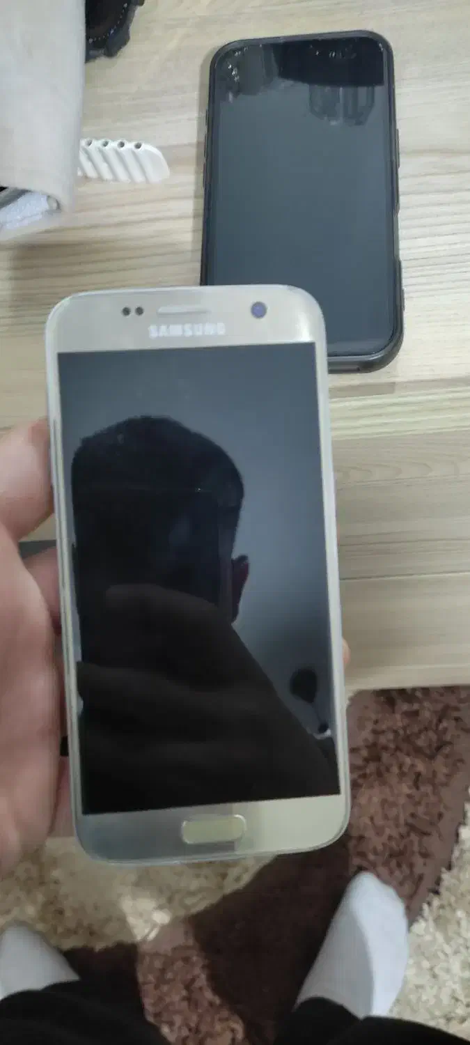 سامسونگ s7 طلایی|موبایل|سنندج, |دیوار