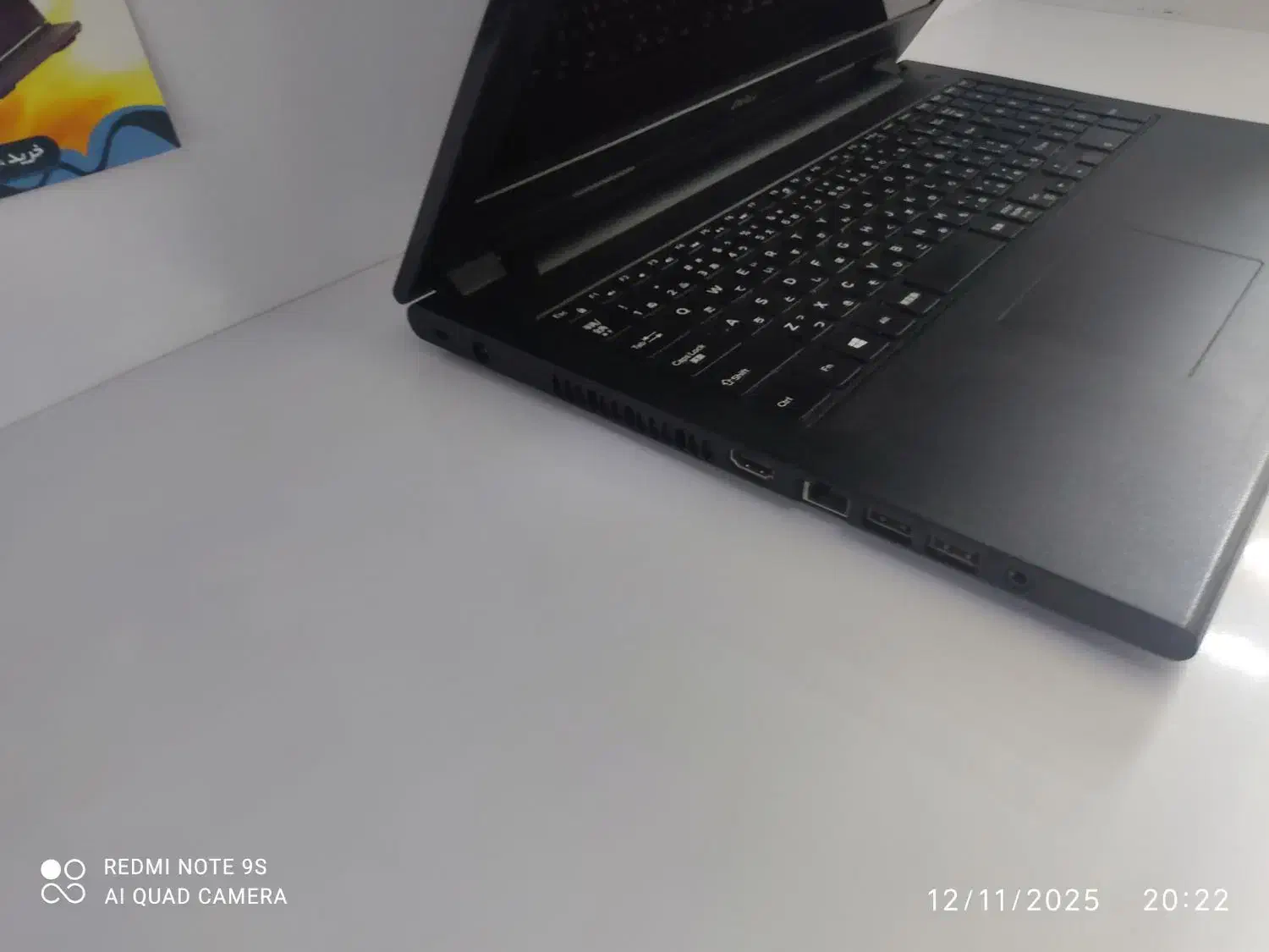 لپ تاپ کارکرده تمیز i5 نسل 5 رم 8 هارد 500|رایانه همراه|سبزوار, قائم|دیوار