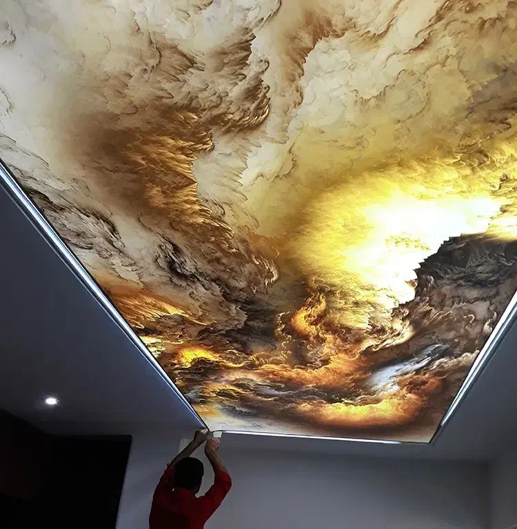 نصب کناف/سقف کشسان/آسمان مجازی/تایل معرق/بازسازی|خدمات پیشه و مهارت|تهران, سعادت‌آباد|دیوار