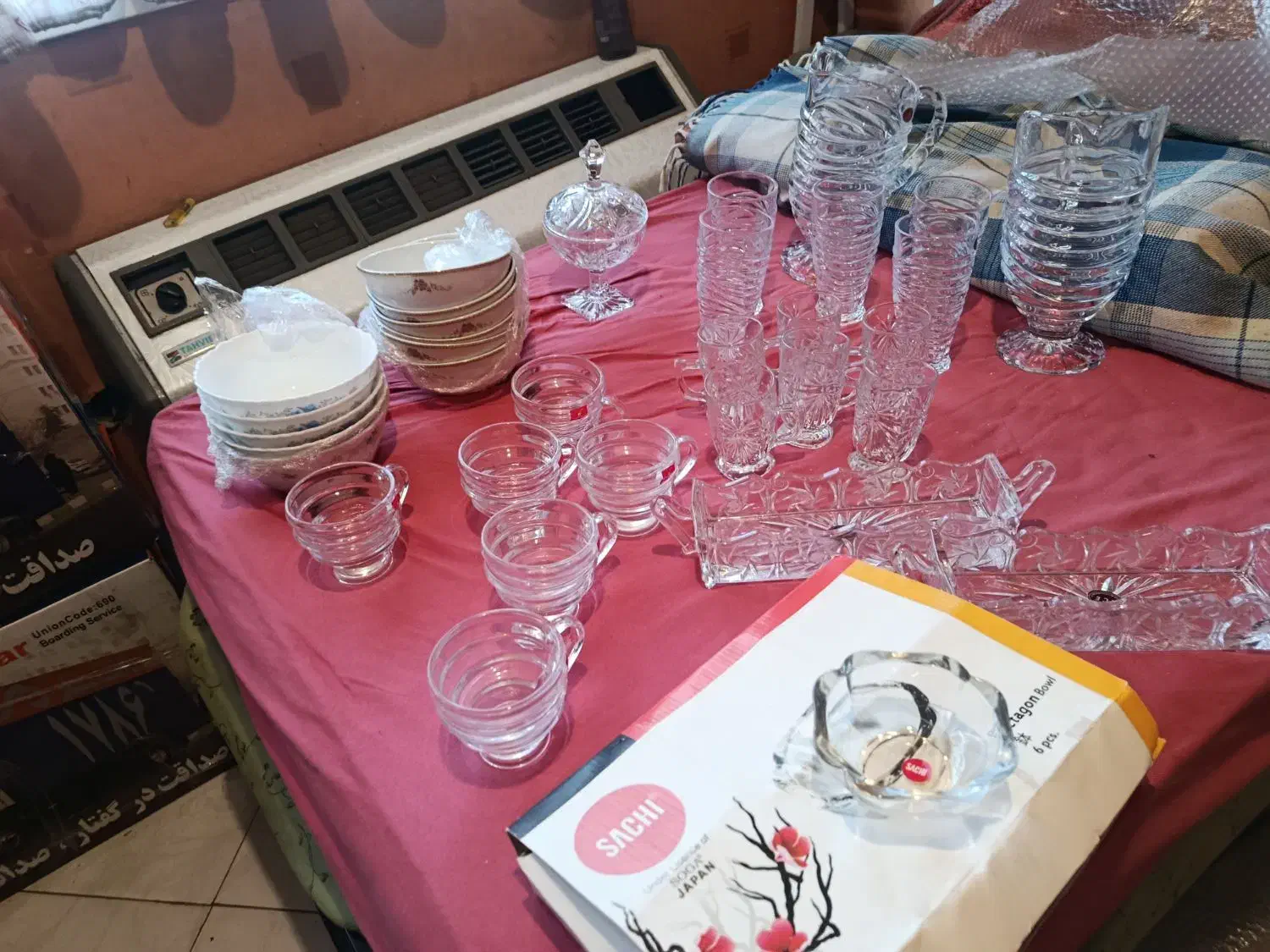 ظروف دکوری طرح دارچینی محصول ژاپن اصل ژاپن|ظروف سرو و پذیرایی|تهران, فرودگاه مهرآباد|دیوار