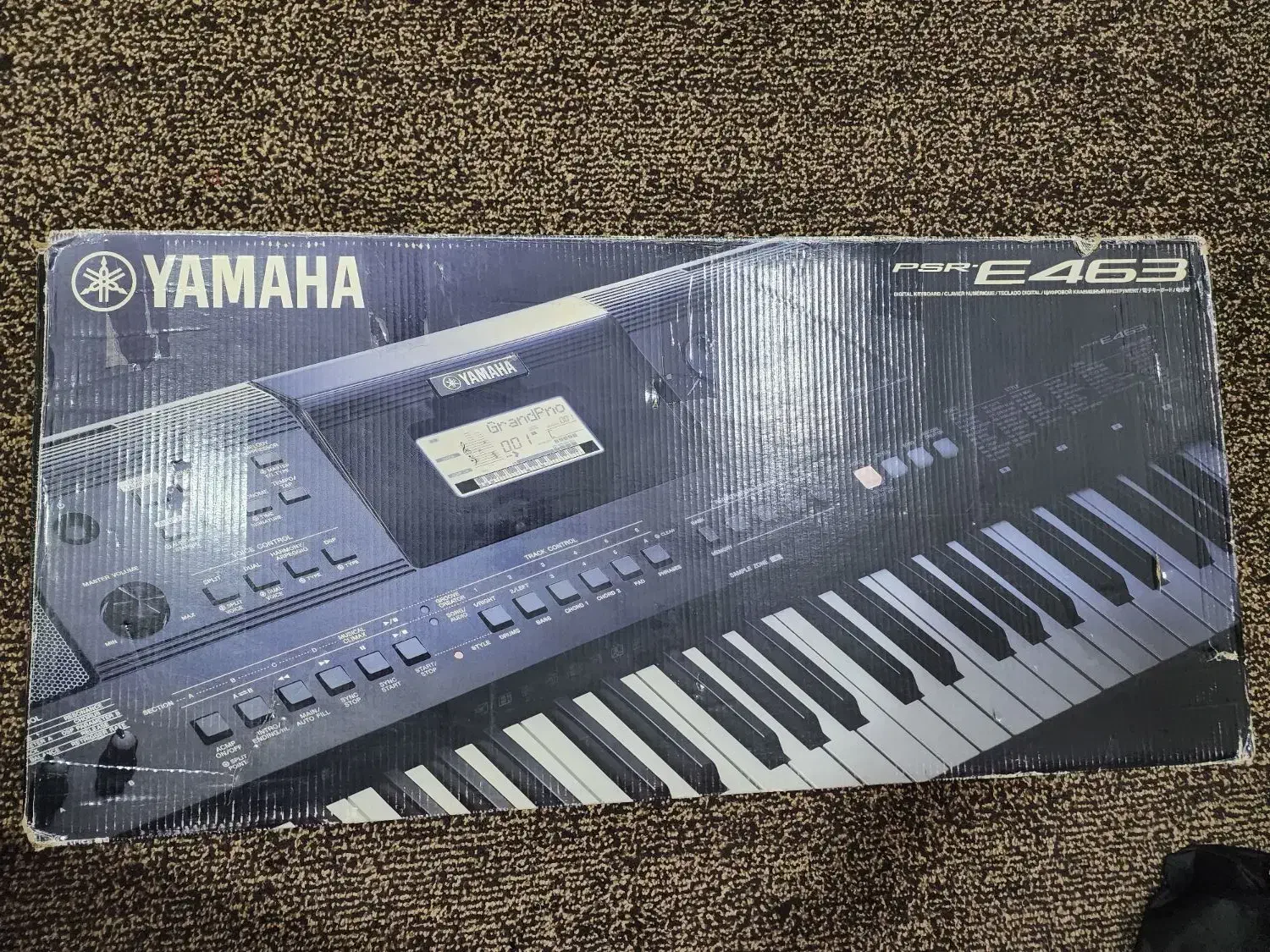 کیبورد پیانو  مدل یاماها مدل e463|پیانو، کیبورد، آکاردئون|برازجان, |دیوار