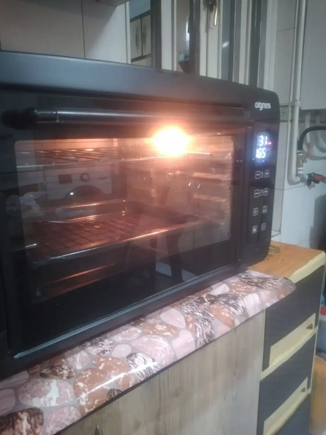 توستر لمسی oignes|اجاق گاز و لوازم برقی پخت‌وپز|کرج, فاز ۴ مهرشهر|دیوار