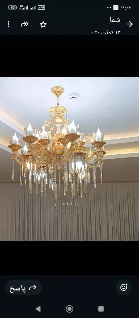 اولین کارگاه لوسترنمایندگی چندکارخانه در استان|لوستر و چراغ آویز|ارومیه, |دیوار