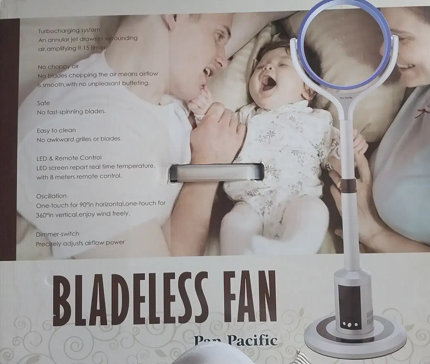 پنکه بدون پره|پنکه و تصفیه‌کنندهٔ هوا|تولم شهر, |دیوار