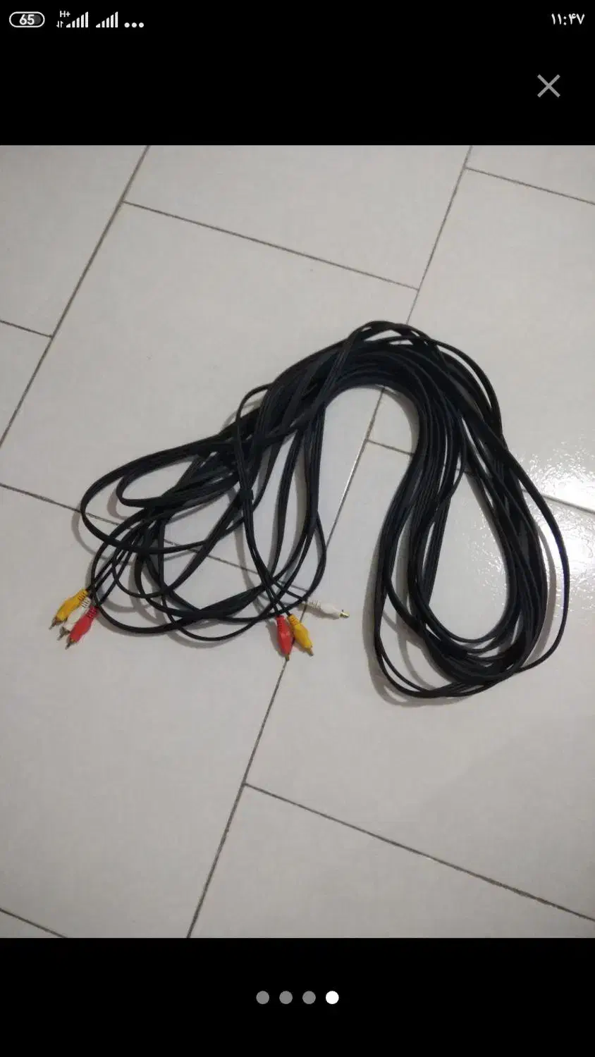 کابل رابط سه فیش AV|صوتی و تصویری|پردیس, فاز ۳|دیوار