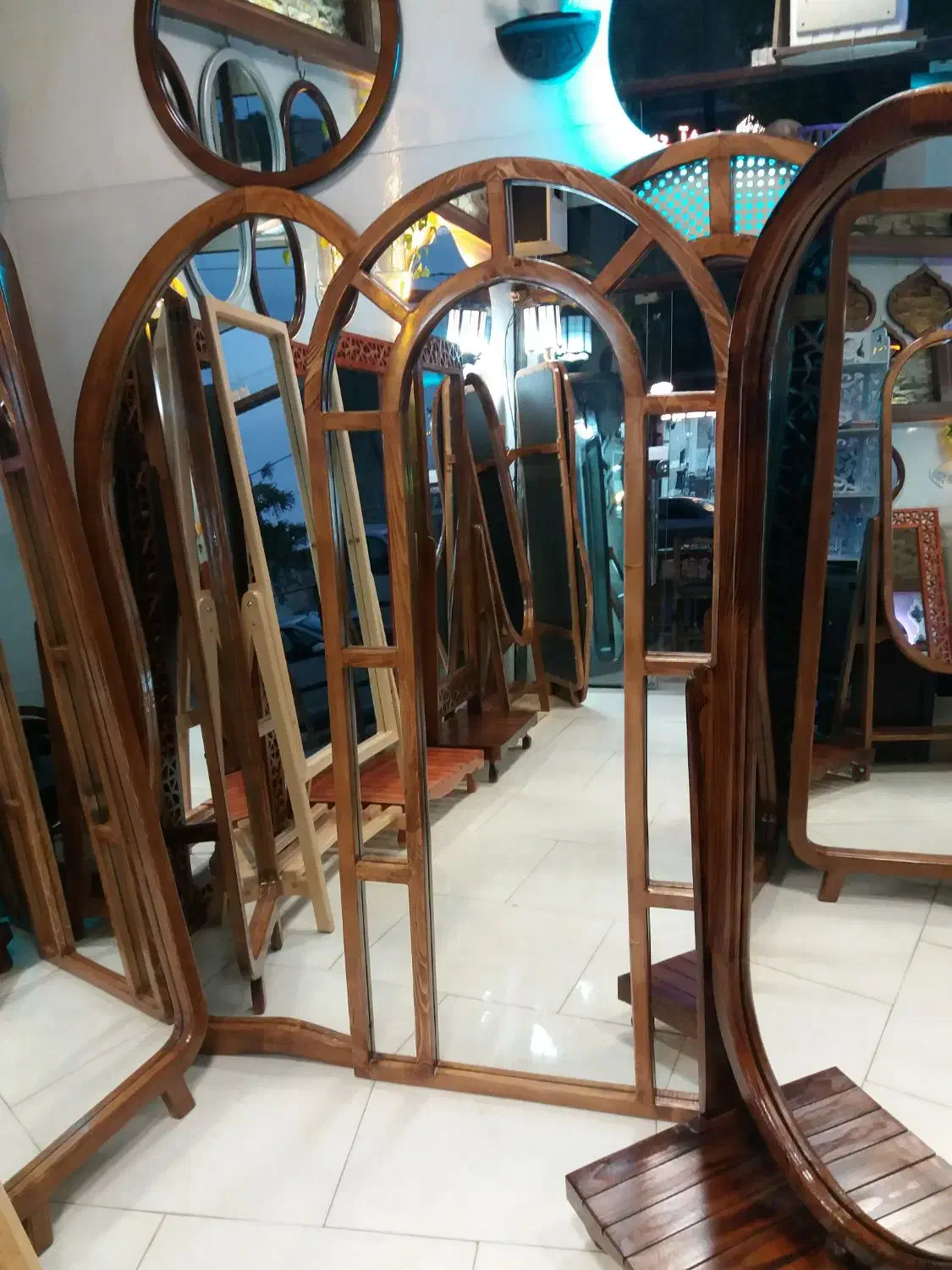 اینه قدی چوب روس|آینه|ملایر, |دیوار