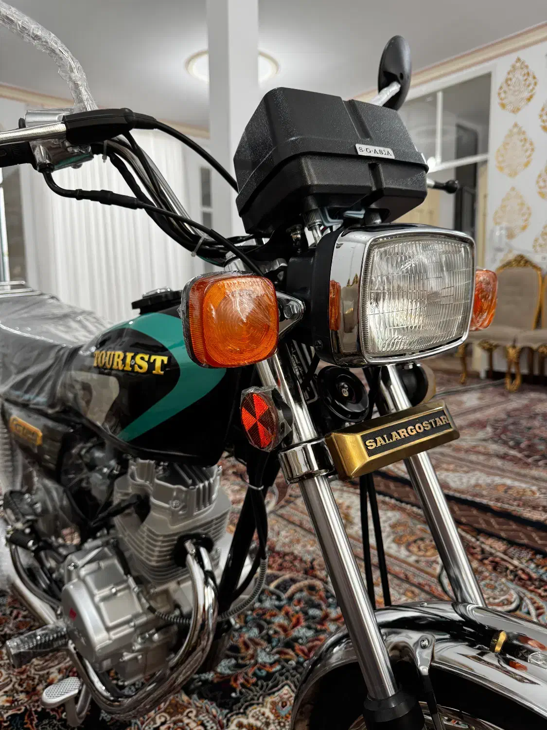 موتور125مدل1395کاربراتورصفرخشک بنزین نخورده|موتورسیکلت|کرمانشاه, |دیوار