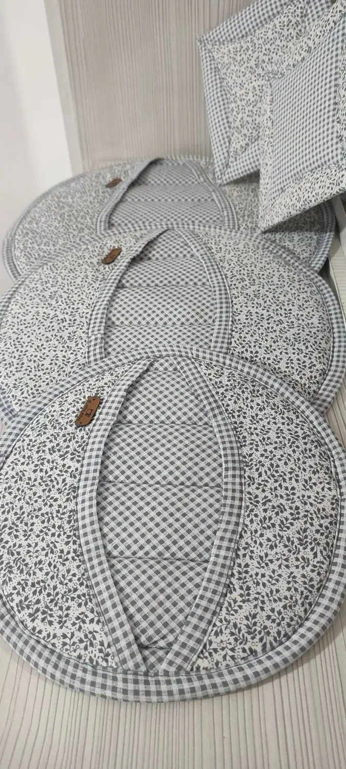 دمکنی اقتصادی شامل سه عدد دمکنی و دو عدد دستگیره|سفره، حوله، دستمال آشپزخانه|بجنورد, |دیوار