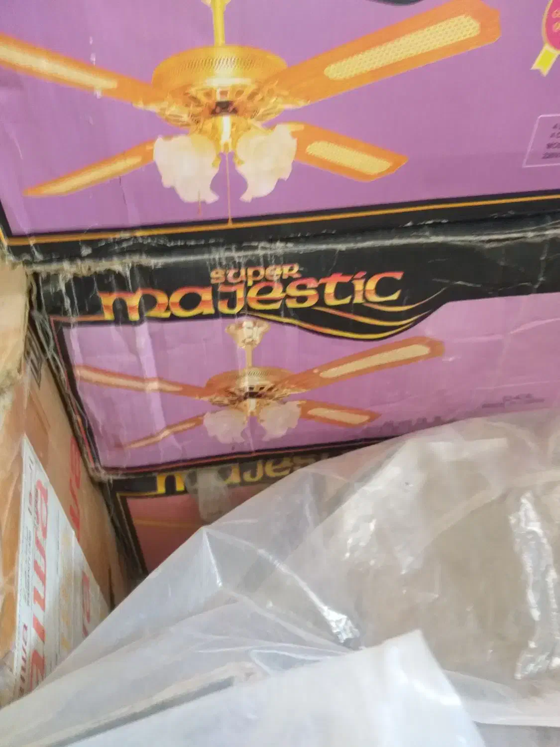 پنکه لوستری نو پلمب|پنکه و تصفیهکنندهٔ هوا|برازجان, |دیوار