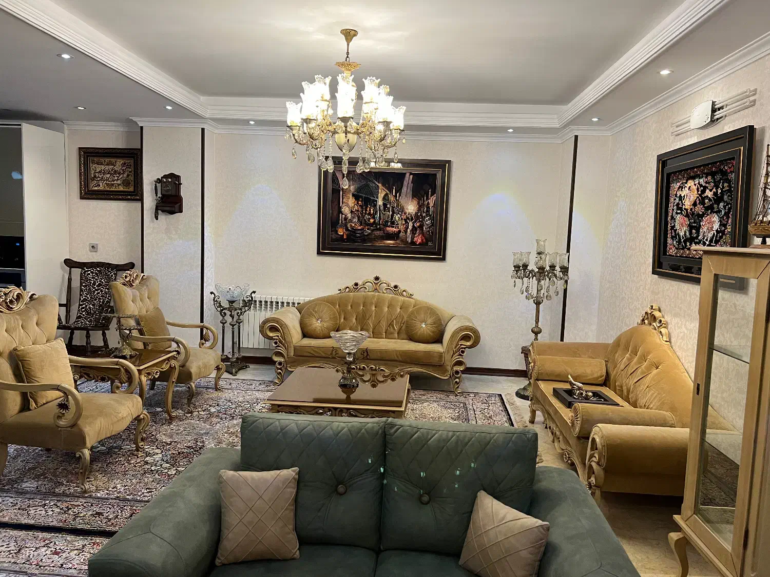 مبل ۸ نفره شیک|مبلمان خانگی و میز عسلی|تهران, منیریه|دیوار