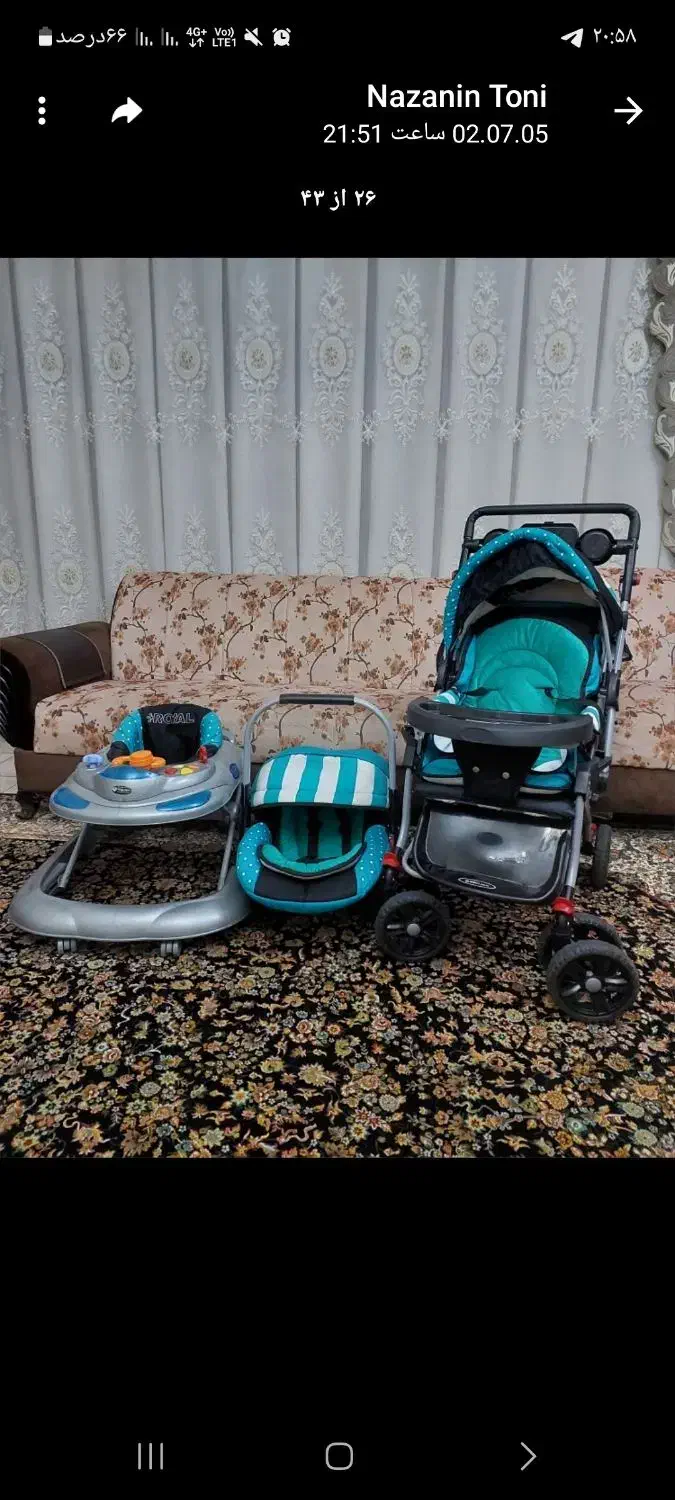 سرویس کامل کالسکه|کالسکه و لوازم جانبی|فردیس, شهرک شهید حسینی|دیوار