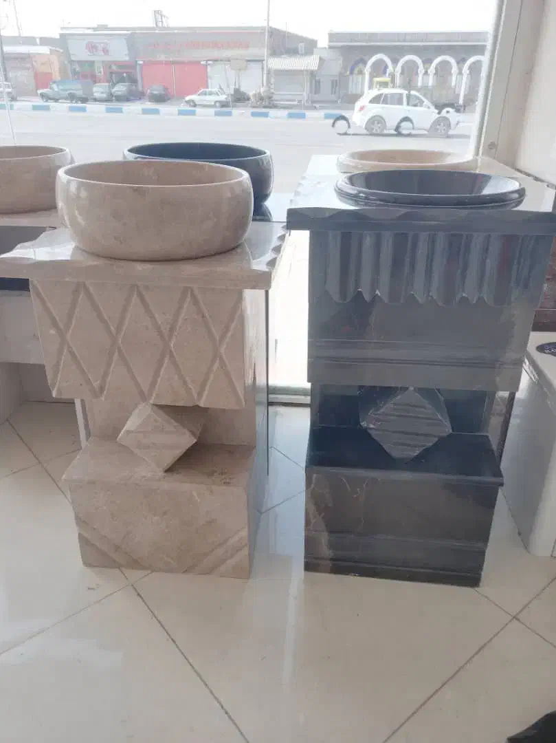 روشویی سنگی طبیعی|لوازم سرویس بهداشتی|ری, تقی آباد|دیوار