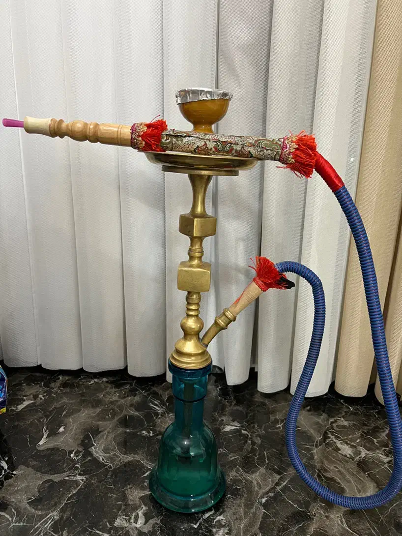 قلیان حاج اوقلی قدیمی برنجی اصل|کلکسیون و سرگرمی|تهران, نیروی هوایی (پیروزی)|دیوار