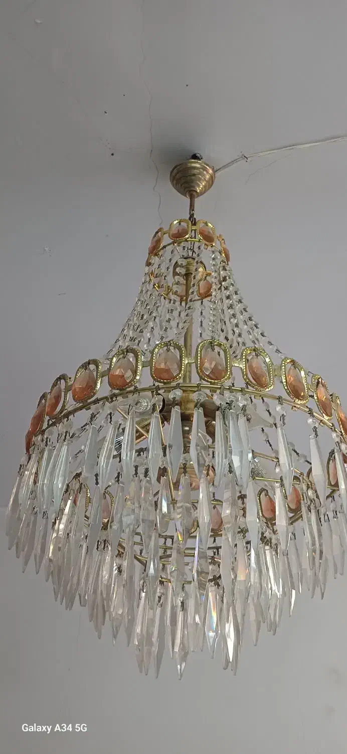 ۴ عدد لوستر جنس ترک|لوستر و چراغ آویز|اراک, |دیوار