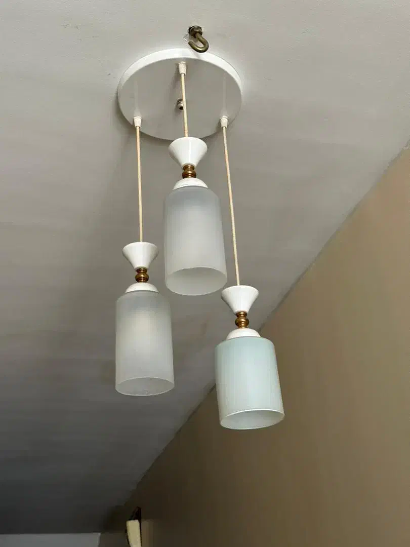 ۲ عدد لوستر ۳ شاخه|لوستر و چراغ آویز|تهران, ولنجک|دیوار