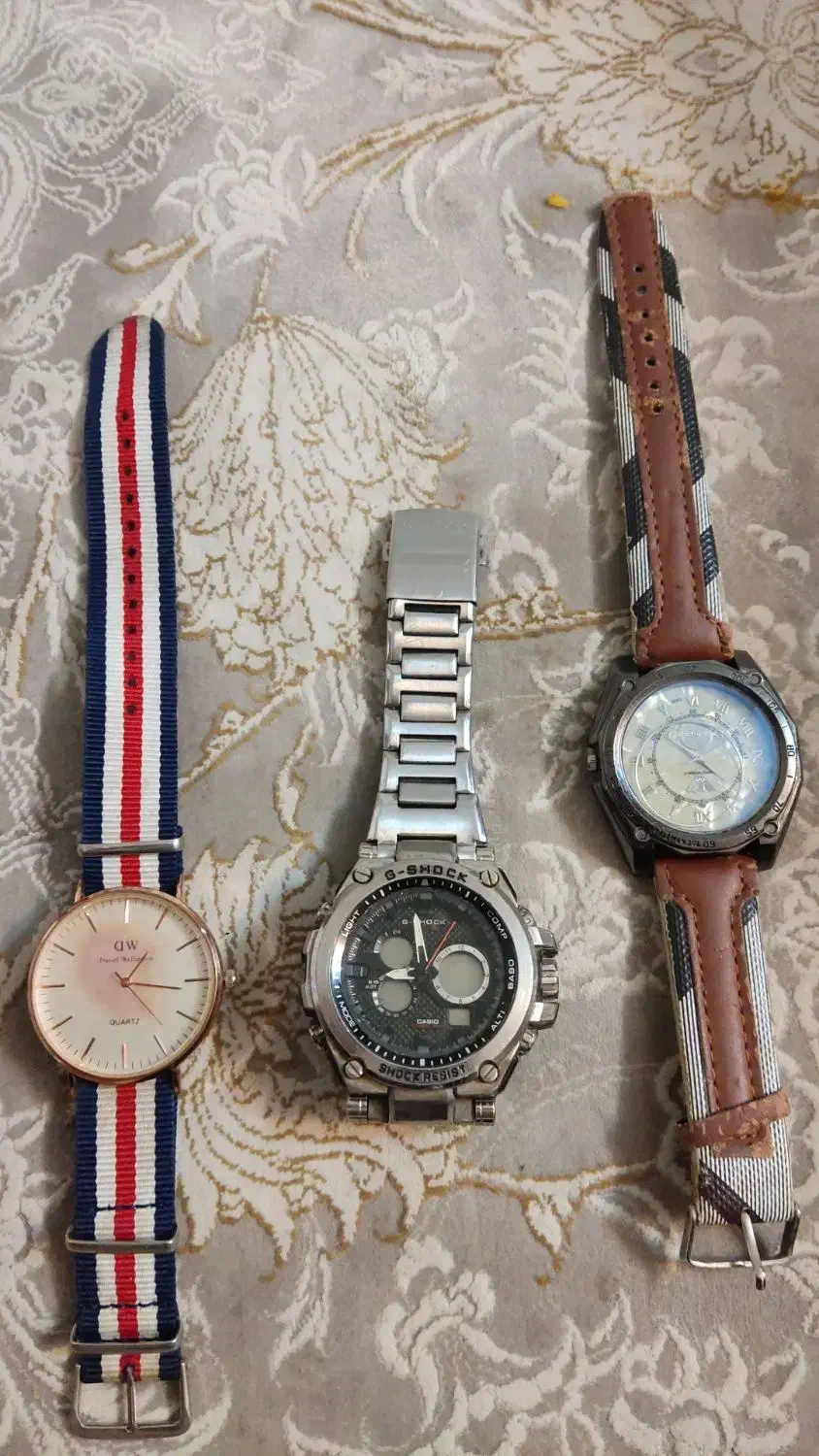 ساعت جی شاک اصل همراه دو ساعت دستی|ساعت|اصفهان, شیخ طوسی|دیوار