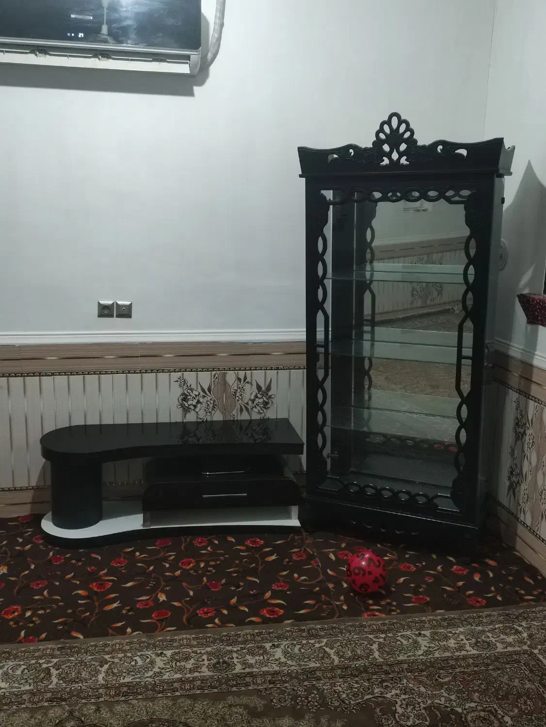 بوفه چوب اصلی|بوفه، ویترین، کنسول|کرباسک, |دیوار