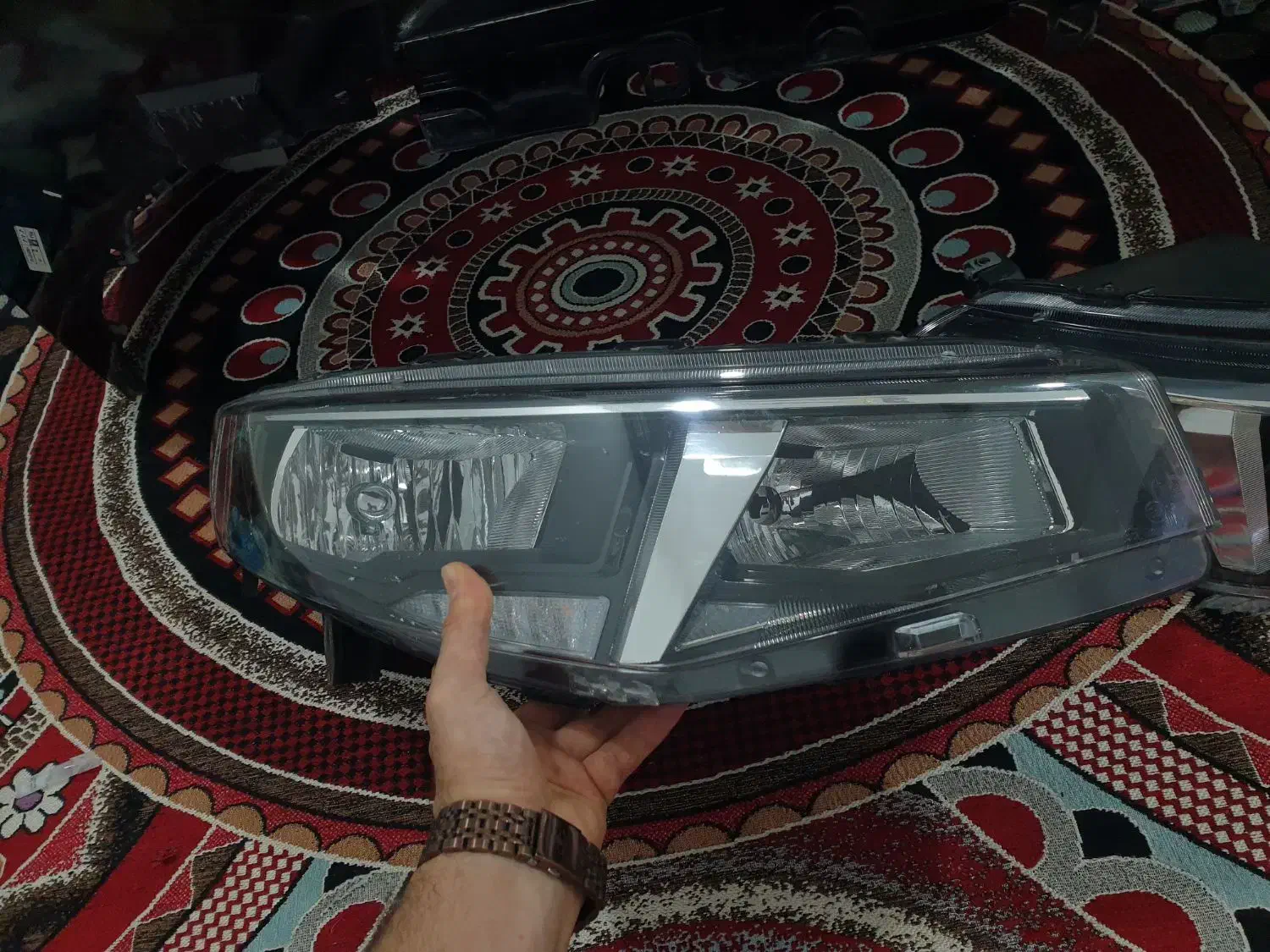 چراغ جلو و سپر تارا پارس دنا ۲۰۷|قطعات یدکی و لوازم جانبی|بهبهان, |دیوار