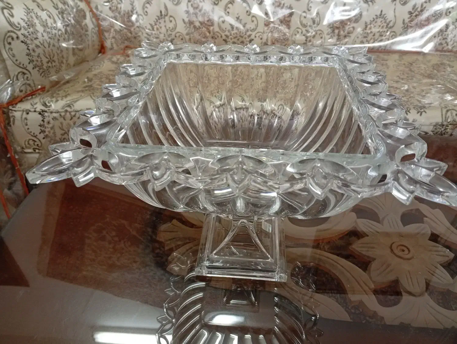 میوه خوری کریستال فرانسوی|ظروف سرو و پذیرایی|زاهدان, |دیوار