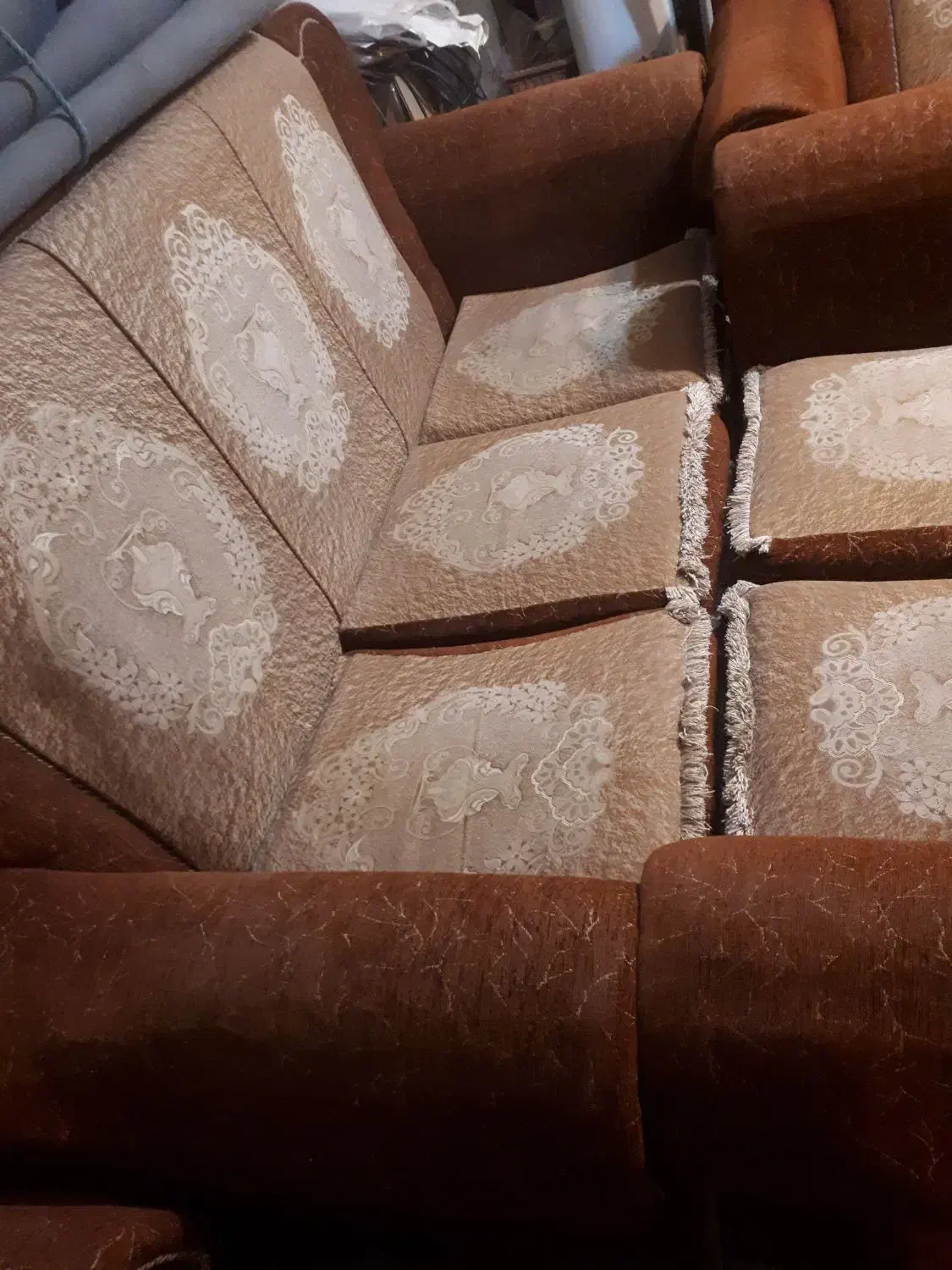مبل‌ ۷نفره|مبلمان خانگی و میز عسلی|خوی, |دیوار