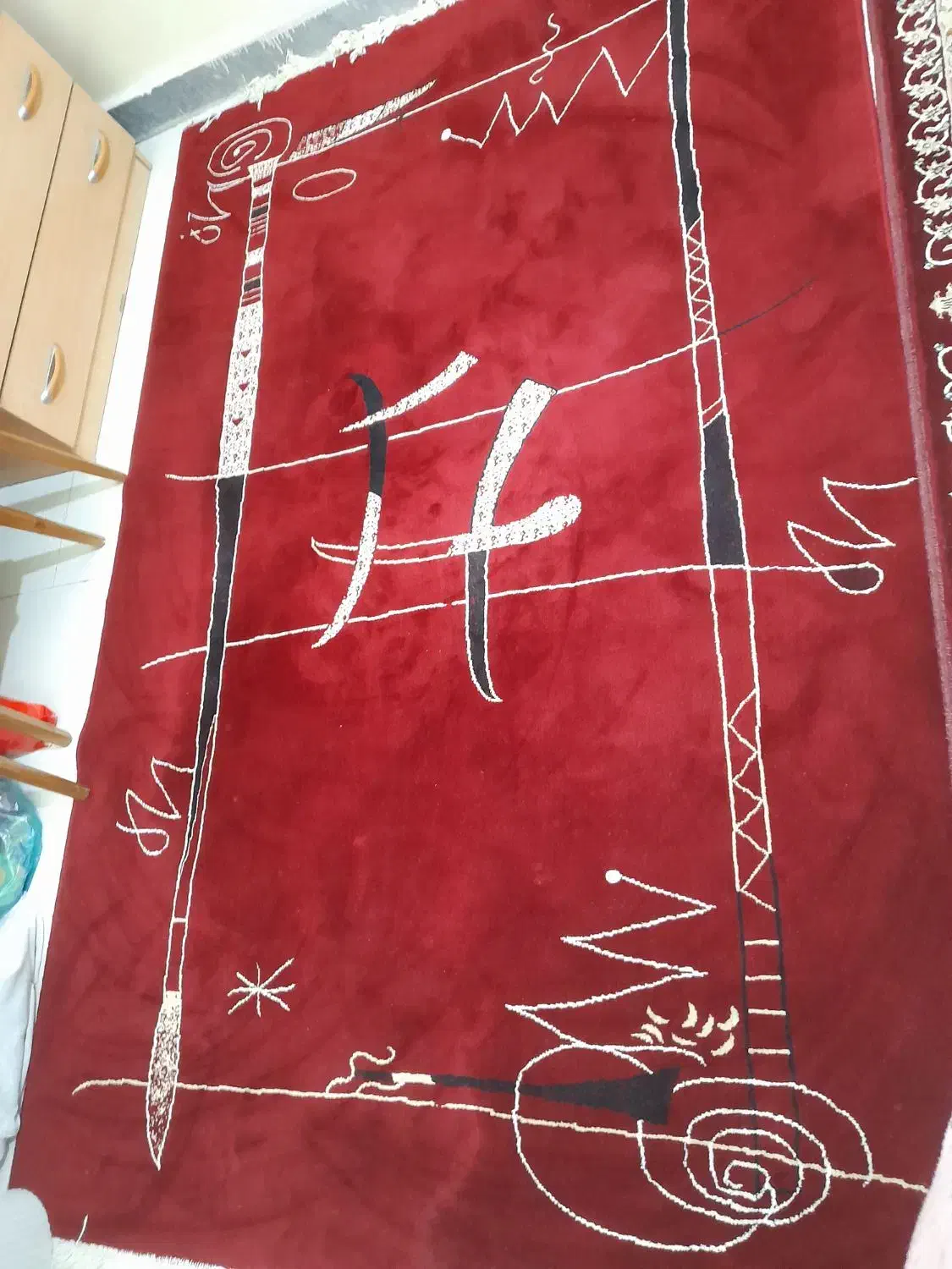 فرش فانتزی در حد نو|فرش|همدان, |دیوار