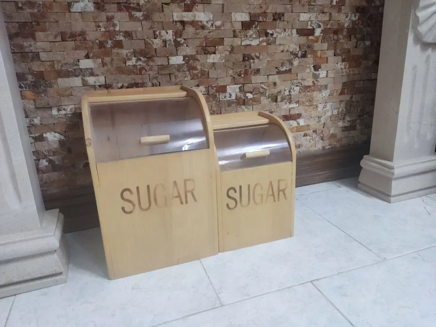 ظرف چوبی قند و شکر|ظروف نگهدارنده، پلاستیکی، یک‌بارمصرف|ری, شهرری|دیوار