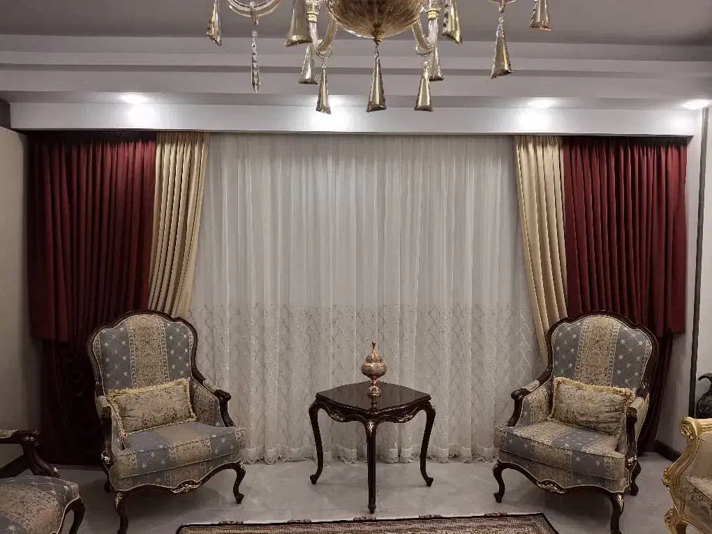 والان پرده بسیارشیک|پرده، رانر، رومیزی|تهران, مینی‌سیتی (شهرک نفت)|دیوار