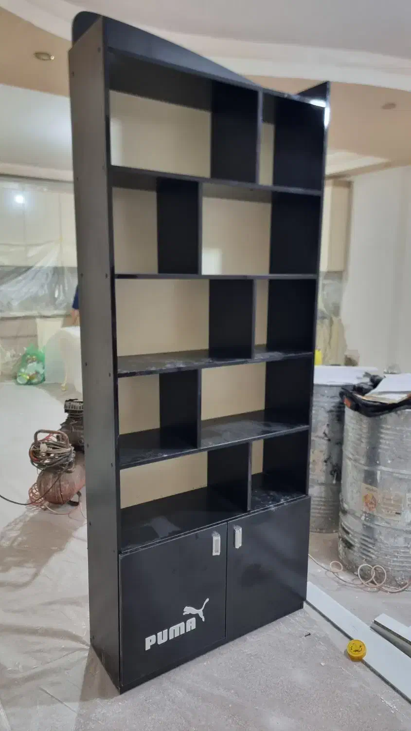 کتابخانه تمام MDF|کتابخانه، شلف، قفسه‌های دیواری|رشت, دروازه لاکان|دیوار