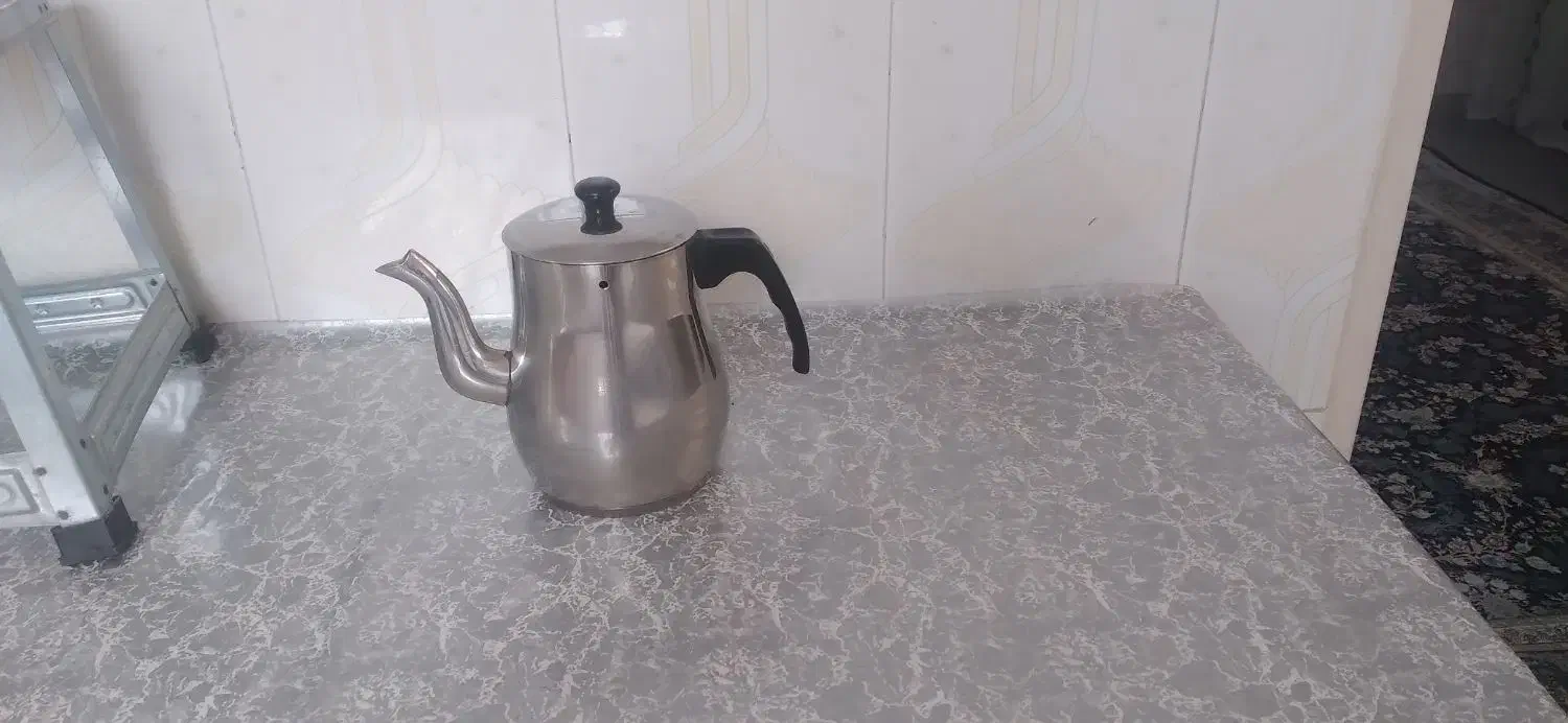 کتری استیل|قوری، کتری، قهوهساز دستی|قم, علی آباد|دیوار