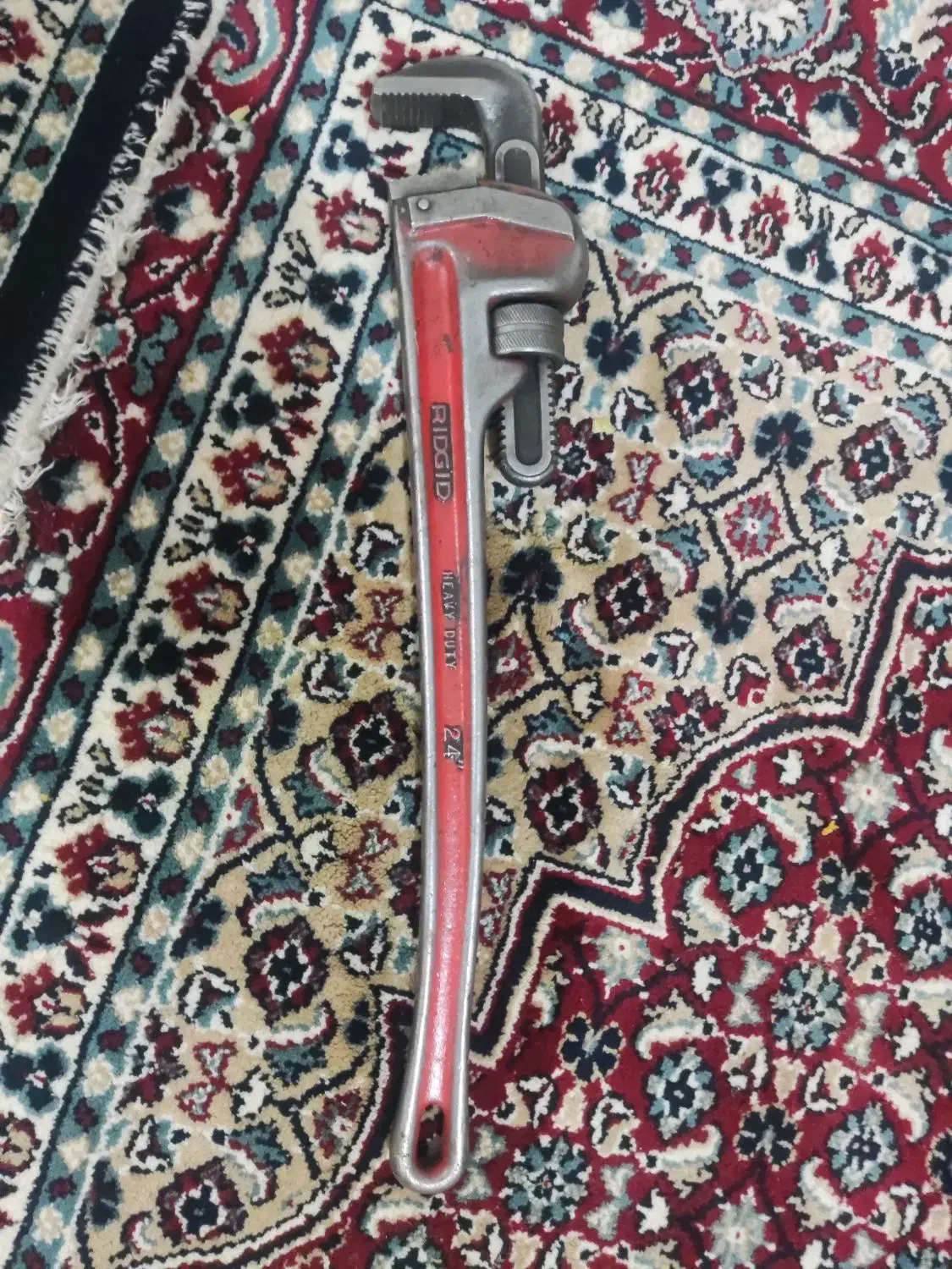 آچار لوله گیر آمریکایی سایز24|ابزارآلات|خرمآباد, |دیوار