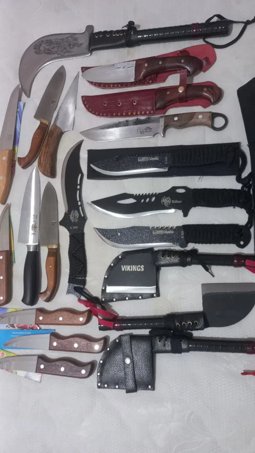 فروش ۲۰ عدد چاقو|ظروف پخت‌وپز|بندر ماهشهر, |دیوار