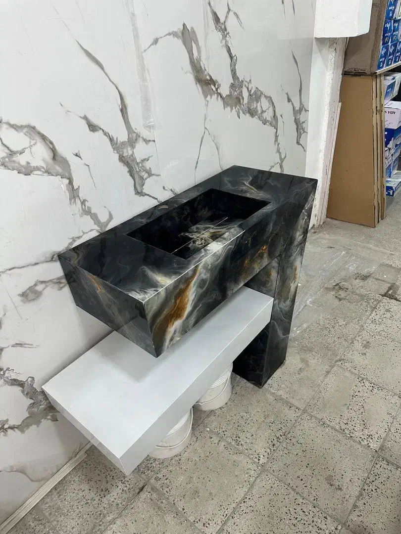 روشویی سرامیکی مدرن مدل دیواری طرح سون|لوازم سرویس بهداشتی|همدان, |دیوار