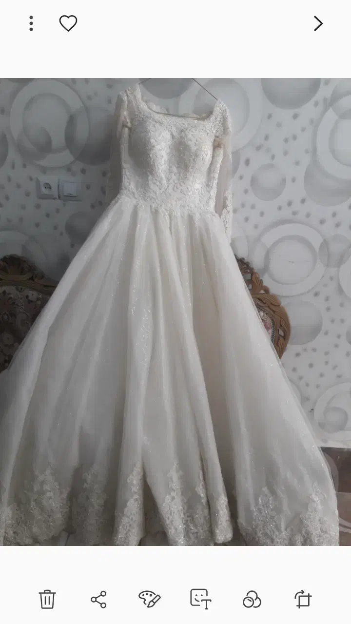 لباس عروس|لباس|زهک, |دیوار