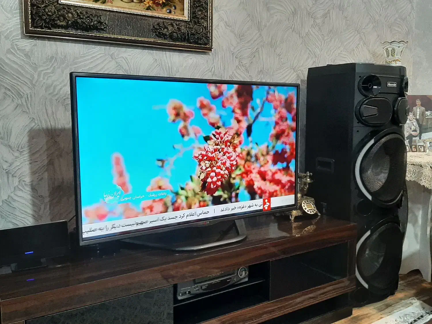 تلویزیون ال ای دی ال جی همراه بامیز|تلویزیون و پروژکتور|میاندوآب, |دیوار