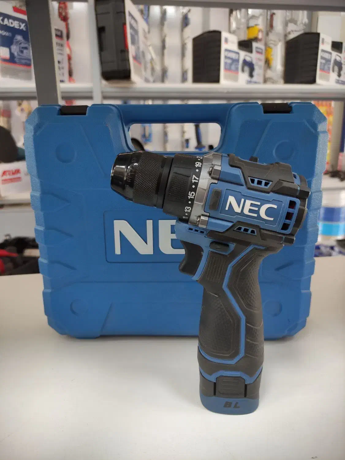 دریل شارژی 10 میلیمتر 16 ولت NEC1677|ابزارآلات|محلات, |دیوار