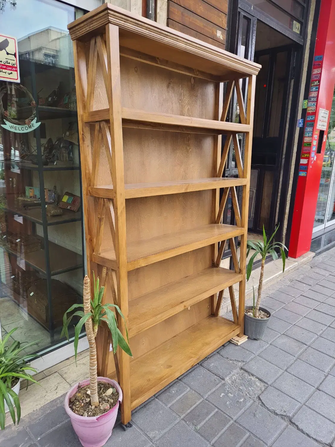 جا کتابی خاص چوبی چوبال قفسه کتاب بوفه کتاب|کتابخانه، شلف، قفسههای دیواری|تهران, جیحون|دیوار