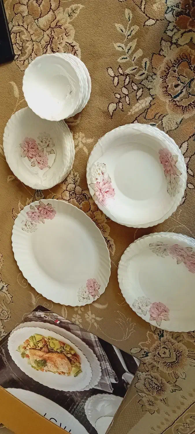 ارکوپال ۶ نفره نو وآکبند|ظروف سرو و پذیرایی|اصفهان, هفتون|دیوار