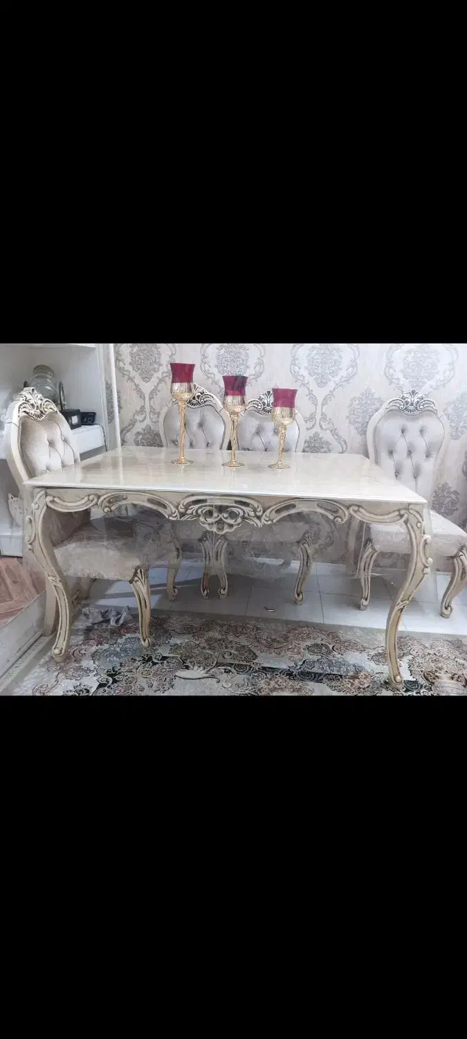 میز ناهار خوری شیش نفره راش|مبلمان خانگی و میز عسلی|چهاردانگه (تهران), |دیوار