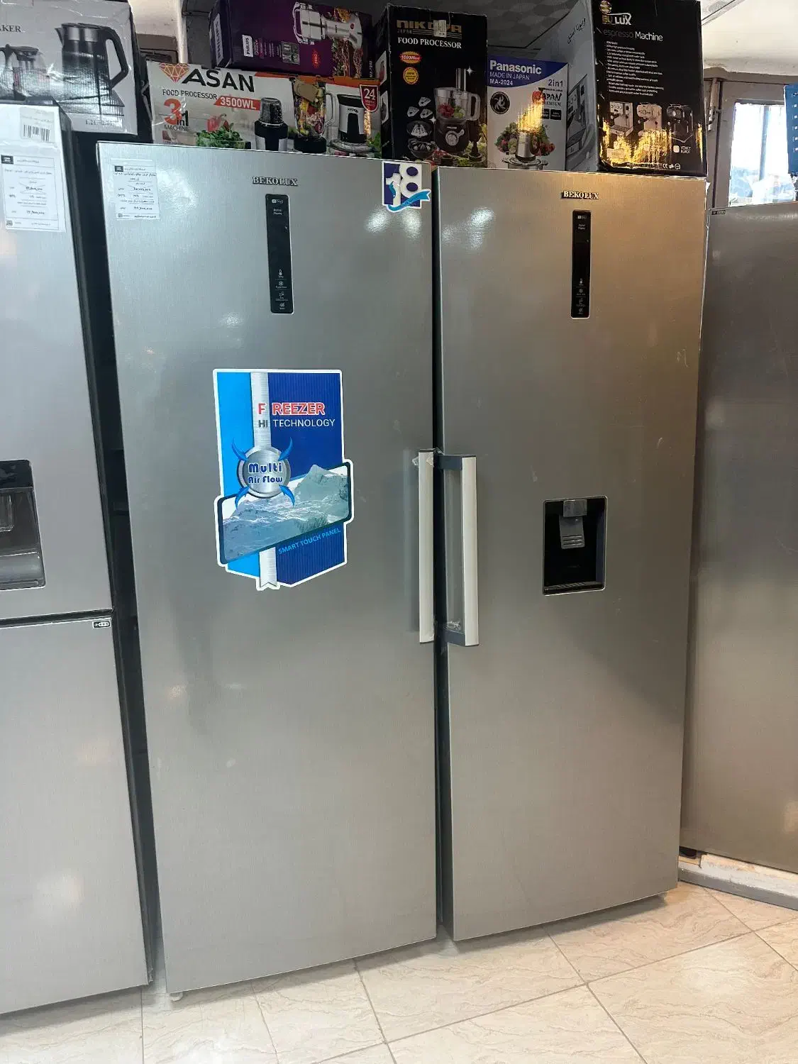 یخچال فریزر دوقلو 40فوت بکولوکس زرین کالا 4|یخچال و فریزر|یاسوج, |دیوار