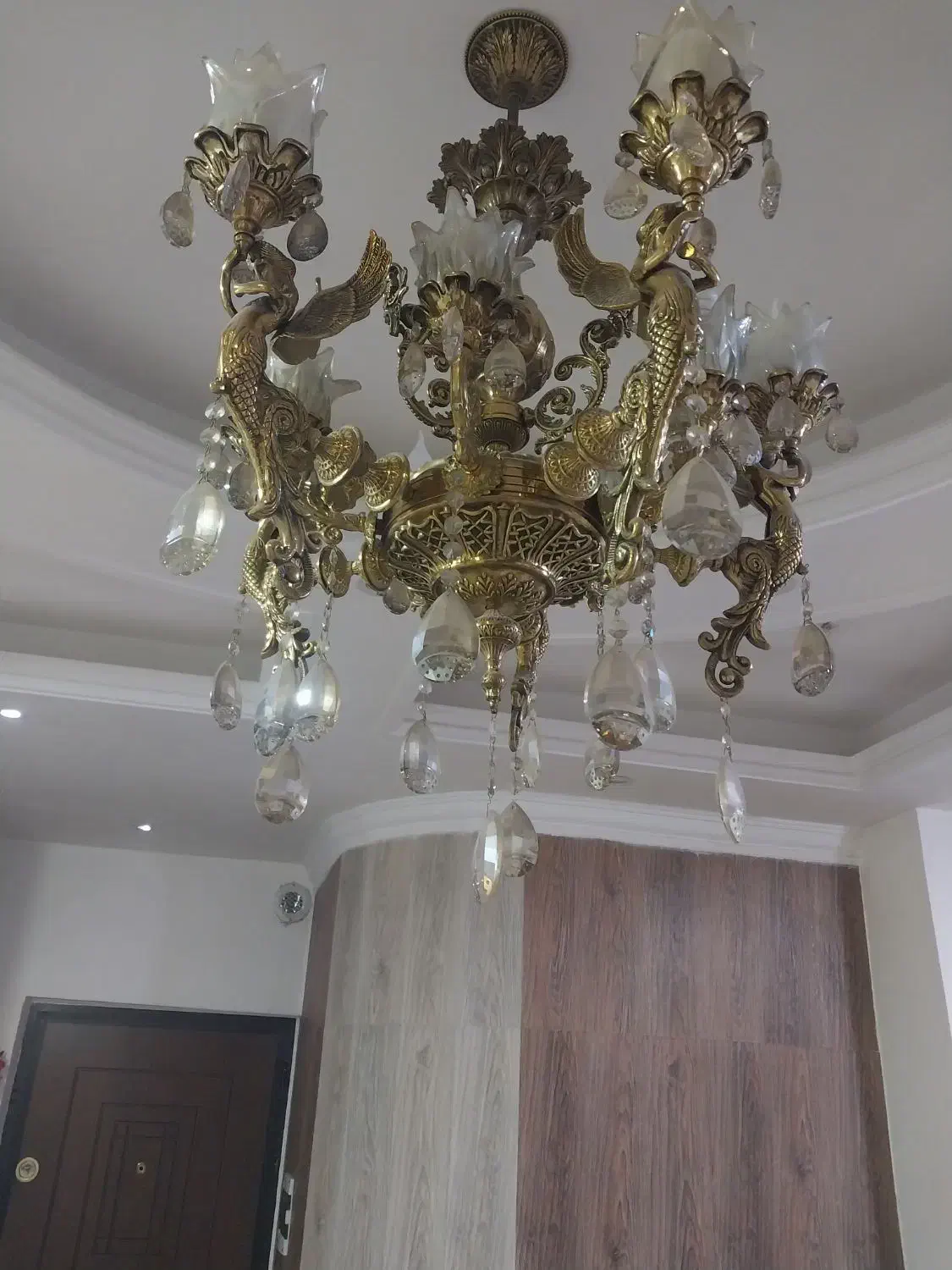 لوستر برنز اصلی|لوستر و چراغ آویز|تهران, جوادیه|دیوار