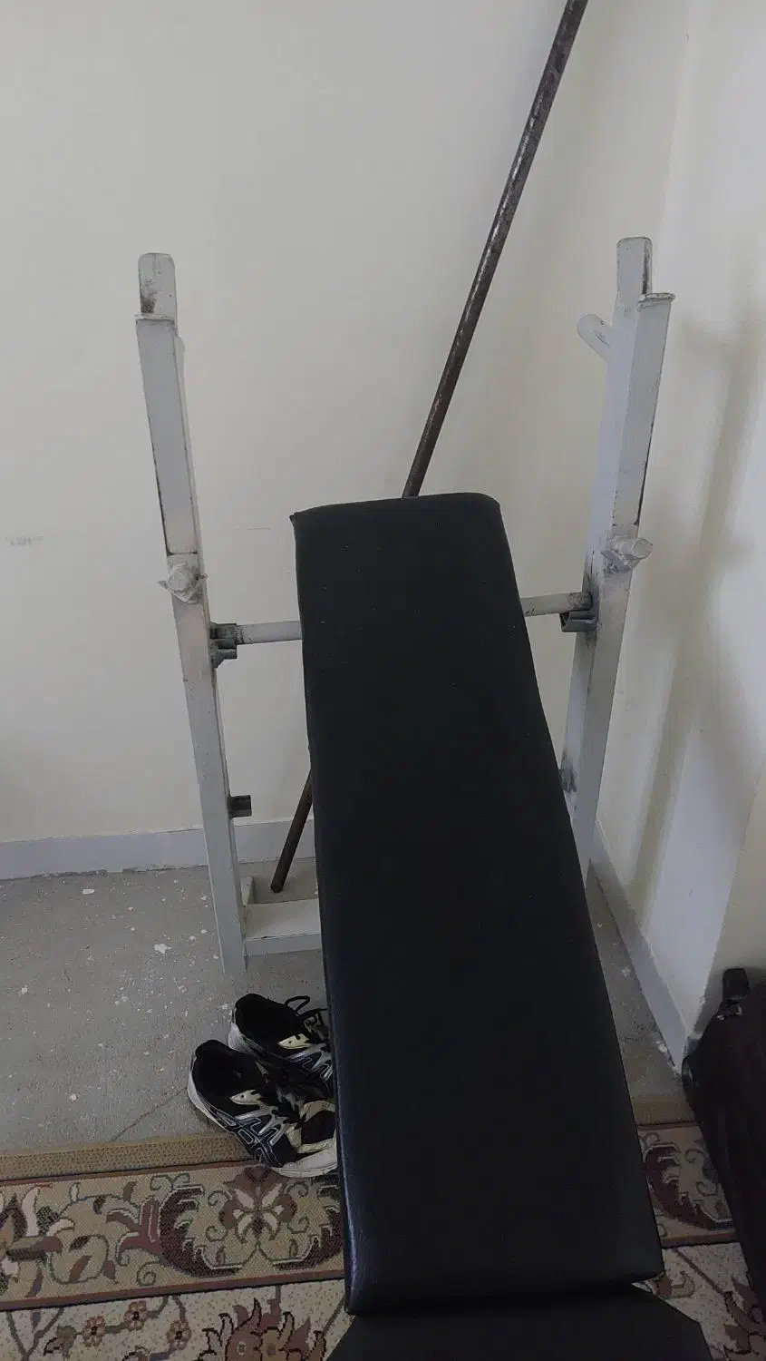 میز و هالتر بدنسازی بدون وزنه|تجهیزات ورزشی|شاهرود, |دیوار