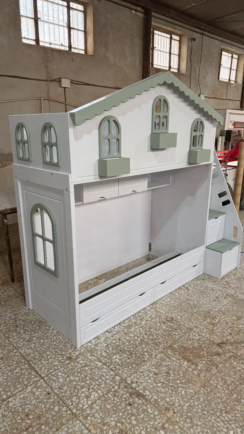 تخت دوطبقه نوجوان|تخت و سرویس خواب|احمدآبادمستوفی, |دیوار